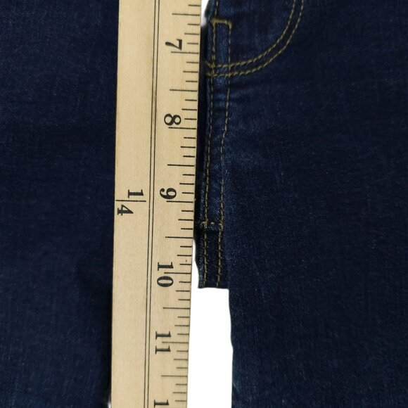 American Eagle Super Stretch Hi Rise Jegging Womens 8 Denim Jeans Distressed - Picture 14 of 15